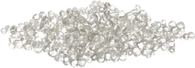 Productafbeelding van Kristalzand - Aquarium bodem - Aquarium decoratie - Stofvrij bewerkt glas - 400 gram - Wit transparant