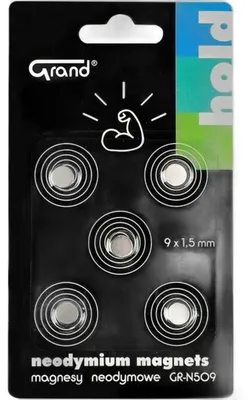 Productafbeelding van Neodymium magneten, rond, 9 mm