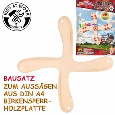 Produktbild von Bumerangbausatz 4-Flügler