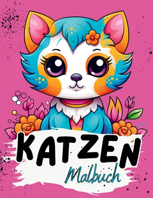 Produktbild von Malbuch Katze