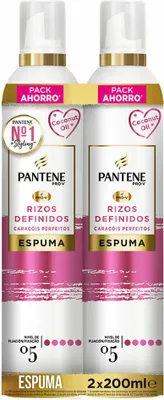 Produktbild von Pantene Rizos Definidos Lockenschaum 200 ml x 2 Stk