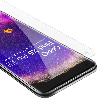 Produktbild von Cadorabo Panzer Folie für Oppo FIND X5 PRO Schutzfolie in Transparent Gehärtetes Tempered Display-Schutzglas