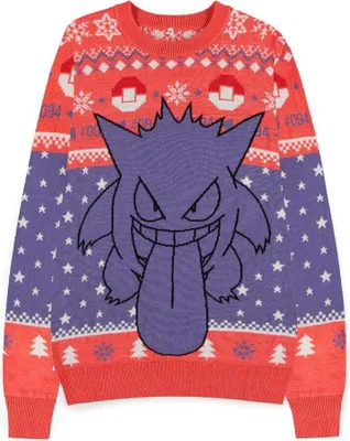 Immagine prodotto di Pokémon - Maglione di Natale Gengar