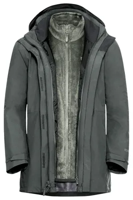 Produktbild von Jack Wolfskin Damen Rotwand 3in1 Jacke slate green XXL