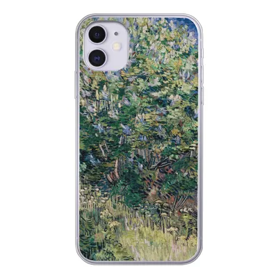 Produktbild von MuchoWow® Handyhülle Schutzhülle Hülle für iPhone 11 Fliederbusch - Vincent van Gogh Silikon Softcase Handy Hülle - Handytasche