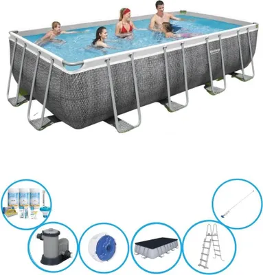 Obrázok produktu pre Bestway - Pool Power Steel - Bazénová súprava - 549x274x122 cm