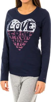 Produktbild von Tommy Hilfiger Langärmliges Damen-Rundhals-T-Shirt 1487903366