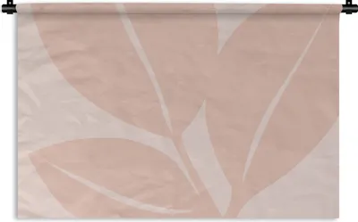 Produktbild von MuchoWow® Wandteppich Wandbehang Sommer - Blätter - Pastell 150x100 cm Tapisserie Dekoration Wandtuch - Waschbar - Tapisserien - Wand-Decke