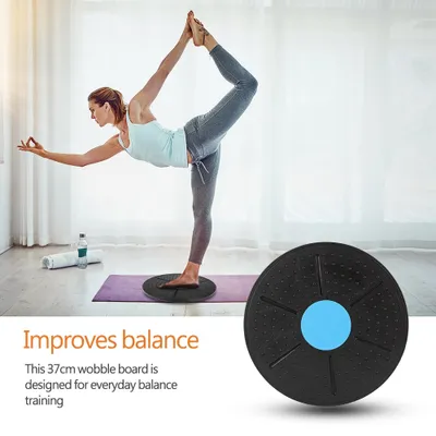Obrázek produktu pro Balanční deska, balanční deska pro cvičení, balanční deska pro fitness, protiskluzová tréninková deska, deska pro cvičení stability, balanční cvičební platforma