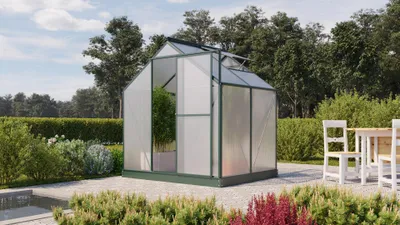 Produktbild von Vitavia Gewächshaus "Eos 3100" smaragd 3,1 m² 4 mm HKP