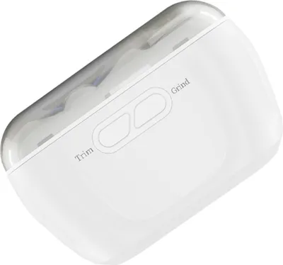Produktbild von INF Elektrischer Nagelfräser wiederaufladbar 3-Stufen LED Licht USB-C Handgerät für Salon und Zuhause Weiß