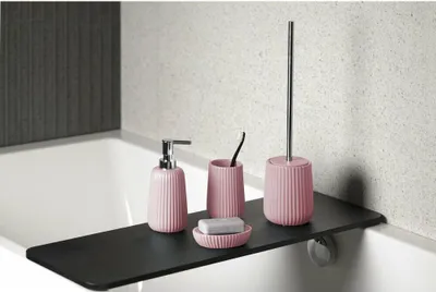 Image de Brosse à WC MARIKA , Rose