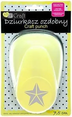 Obrázok produktu pre Ozdobný dierovač 7,5 cm - Hviezda 2 - DpCraft
