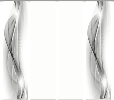 Produktbild von Schiebegardine Digitaldruck Neblana grau 4er-Set 60x245 cm