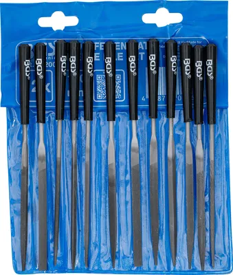 Image de BGS 50200 Jeu de limes à aiguilles, 12 pcs.