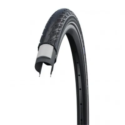 Produktbild von Schwalbe Delta Cruiser Plus 28x1.25 (32-622) HS431 Active PunctureGuard Draht schwarz reflex 11101076.01