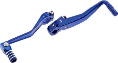 Produktbild von SET Kickstarterhebel + klappbaren Fußschalthebel - Farbe: blau - für Enduro, Sport, Tuning