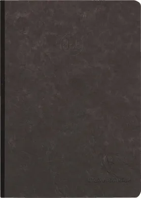Produktbild von Clairefontaine Heft AgeBag A5 Leinen dot 96Bl sw