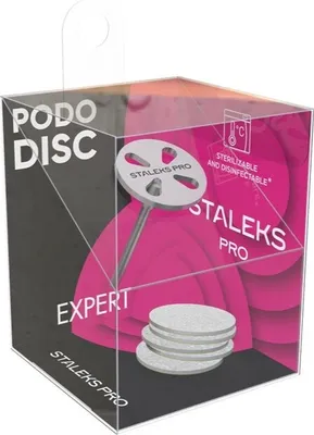 Produktbild von STALEKS PRO Expert Disc Pododisc S 180er Körnung 5 Stk