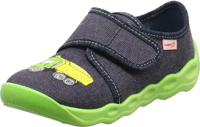 Produktbild von Superfit Hausschuh Bubble blau/grün