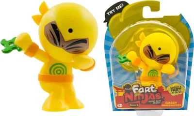 Zdjęcie produktu dla Figurka FUNRISE FART NINJAS z dźwiękiem Gassy Grasshopper 70699