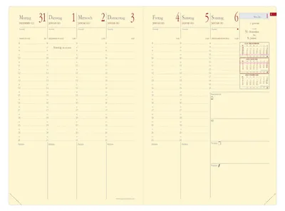 Image de Calendrier encarté Ministre Prestige 2023