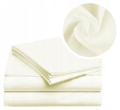 Produktbild von Strefa Spania Bettlaken 160x210 cm Baumwolle Cremetraditionell