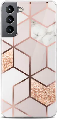 Produktbild von ONEFLOW® Sense Case kompatibel mit Samsung Galaxy S21 Plus - Hülle in Marmor Optik, Devotion