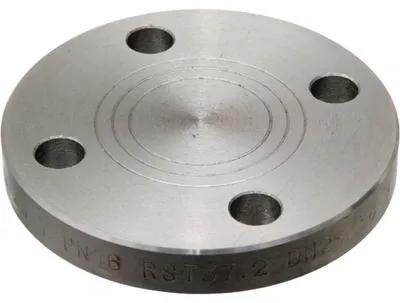 Obrázek produktu pro Přírubová zátka DN 25 115x85x14 mm 4 otvory, adaptér pro ocelové lanko