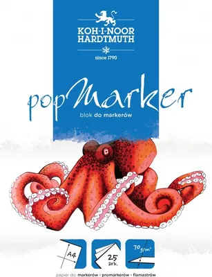 Image de Bloc popmarker A4 25 feuilles 70G.