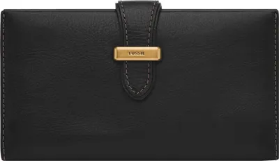 Produktbild von FOSSIL Geldbörse Tremont Tab Clutch Black schwarz