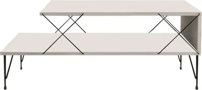 Produktbild von Skye Decor, Loire - White, Couchtische, Weiß, 100 x 40 x 50 cm