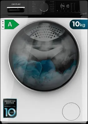 Produktbild von Cecotec Bolero DressCode 10610 Inverter A, Frontlader, 10 kg, C, 76 dB, 1400 RPM, A