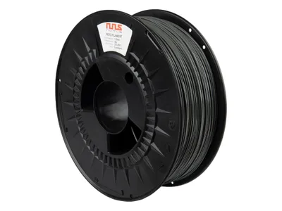 Immagine prodotto di Filamento grigio PLA 1,75 mm 1 kg, filamento 3D premium 1,75 mm per tutte le stampanti 3D. Nessuna deformazione, forte adesione, nessun intasamento