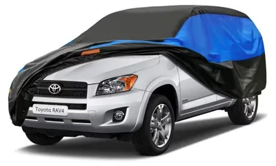 Obrázok produktu pre Ochranný obal na auto, vodeodolný a priedušný, pre model RAV4 (ročníky 2008-2024), farby: čierna, modrá