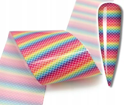 Produktbild von Nageltransferfolie 10Cmx4Cm Ombre Shell