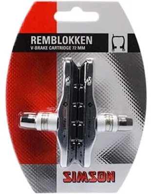 Produktbild von Simson Patronenbremsbacken V-Brake 72mm