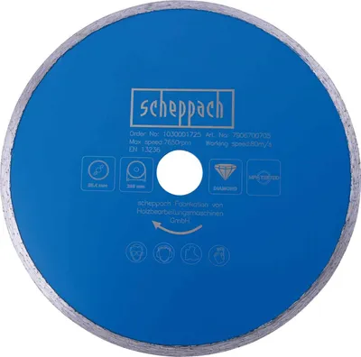 Immagine prodotto di Disco da taglio diamantato Scheppach Ø 200 x 25,4 mm