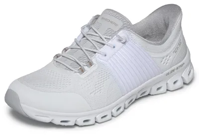 Produktbild von Skechers Damen Glide-Step Stargaze Slip-InTurnschuhe, White Mesh, 42 EU