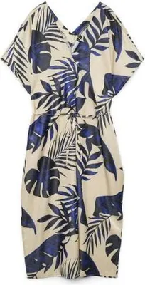 Produktbild von Vero Moda VMVINA WIDE 7/8 KAFTAN WVN GA Cloud Dancer/Leaf L