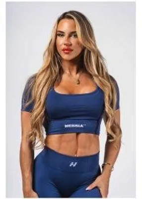 Produktbild von Nebbia Shaping Crop Top 499 Blue L