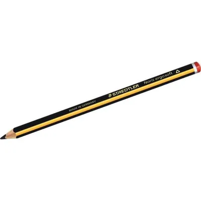 Produktbild von Noris® ergo soft® jumbo Bleistift, 2B, gelb-schwarz, Menge: 1