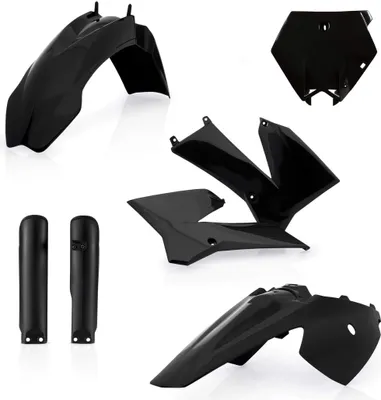 Produktbild von ACERBIS 7-teiliges Verkleidungskit Schwarz für KTM SX 85