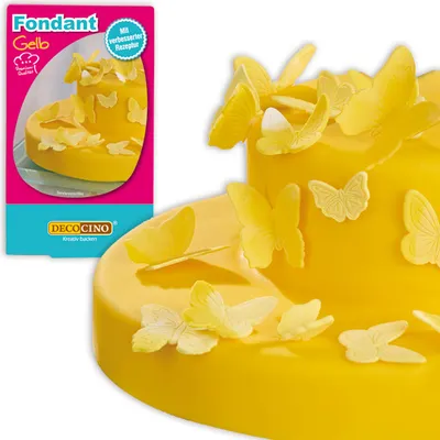 Produktbild von Deko.rollfondant Gelb 250G