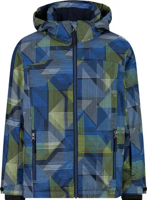 Zdjęcie produktu dla Cmp Kurtka Dziecięca Zatrzaski Kaptur Blue Royal-B.blue-Winter Sun 176