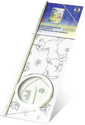 Produktbild von URSUS 6820000, Papierlaterne, Papier, Weiß, Abbildung, Zylinder, Junge/Mädchen
