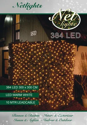 Produktbild von LED Lichternetz mit Timer 180 252 380 Lichter, Lichterkette:380 Lichter