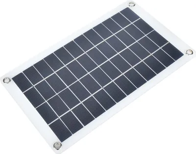 Obrázek produktu pro 7,5 W 12 V solární nabíječka, monokrystalický křemík, přenosný zdroj energie pro venkovní použití