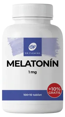 Obrázok produktu pre Melatonín 1 mg - 110 tabliet - Dr. Fleming