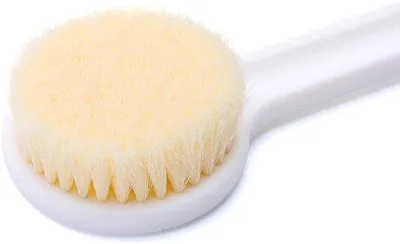 Produktbild von Famanu Badbürste Körperbürste Massager Duschbürste mit langem Griff - weiche Borsten